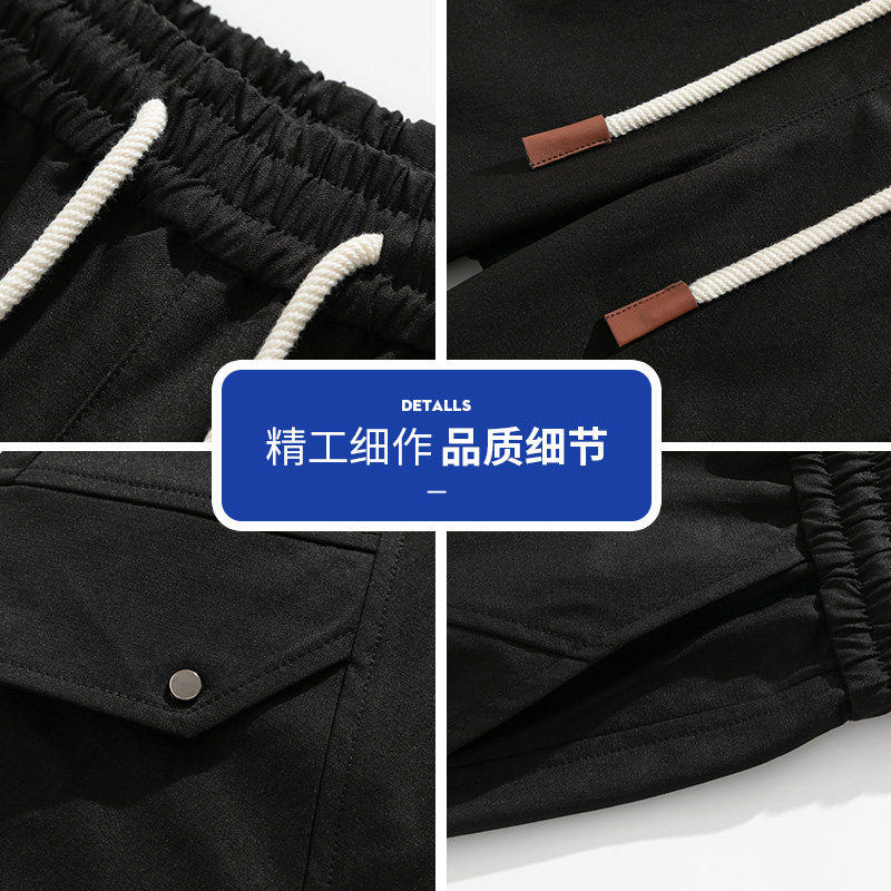 春季青少年阔腿工装裤子学生男装直筒休闲长裤Q29172-特P35,男装工装外套,星座610（原A335）