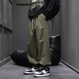 春季宽松休闲裤2026新款工装裤男美式潮牌青少年长裤Q29175-特P35，男装工装外套，星座610（原A335）