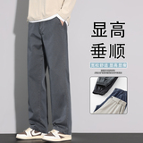 休闲裤男士2025秋新款美式潮牌款宽松直筒百搭裤子K6686-P50，男装休闲裤，星座610（原A335）