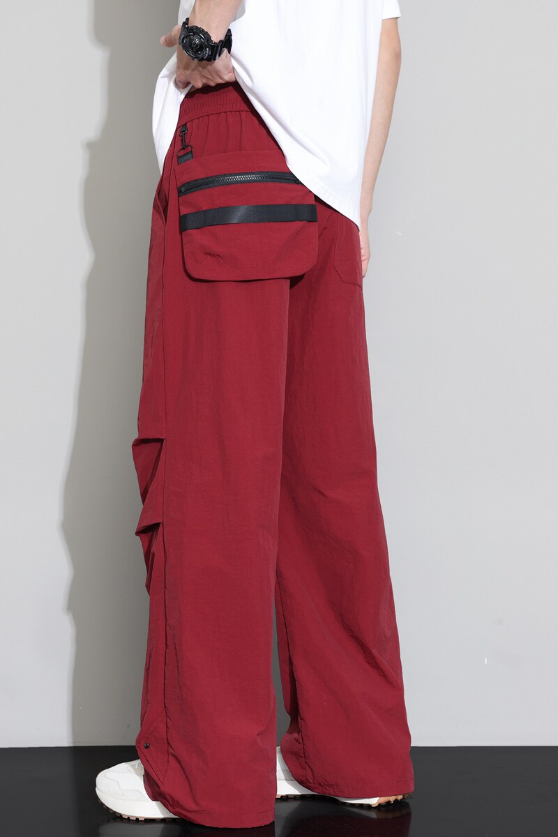 工装裤子男春夏季新款直筒伞兵机能登山美式冲锋休闲裤K2706-P40图片