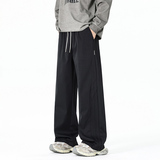 弯刀裤裤子男款慵懒秋直筒休闲裤宽松阔腿运动裤潮Q29162-特P35，女装休闲裤，星座610（原A335）