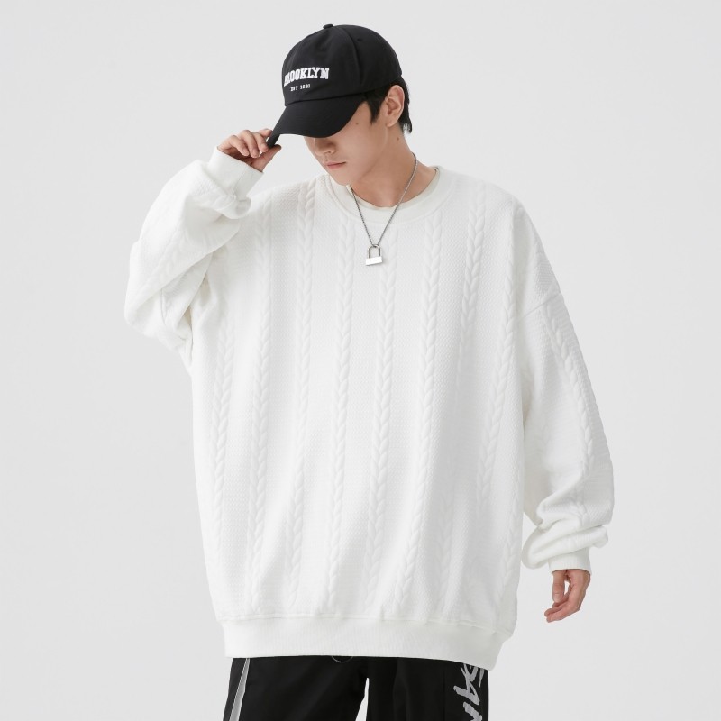 秋冬卫衣男时尚潮牌品质韩版宽松百搭痞帅休闲毛衣WY350，男装卫衣，星座610（原A335）