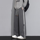 2025秋季新款休闲裤男宽松直筒裤青少年百搭长裤Q29165-特P35，男装休闲裤，星座610（原A335）