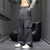 工装裤男2026春季宽松直筒阔腿休闲长裤Q29176-特P38，男装工装外套，星座610（原A335）