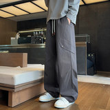 美式工装冲锋裤男春季2026新款潮流宽松直筒休闲裤Q29172-特P35，男装工装外套，星座610（原A335）