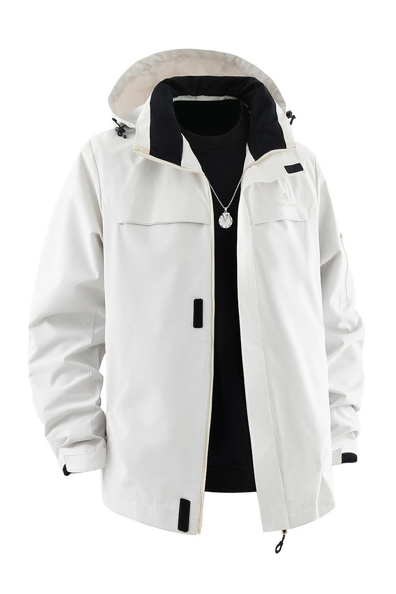 山系冲锋衣男外套2025秋新款户外防风防水登山服夹克Q5573-P68,男装夹克,星座610（原A335）