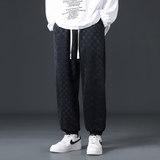 运动裤男春季宽松束脚裤休闲长裤潮牌灯芯绒抗皱卫裤Q2370-P40，男装休闲裤，星座610（原A335）