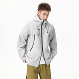 新款冲锋衣男夹克休闲宽松运动户外登山青少年外套Q5575-P65，男装夹克，星座610（原A335）