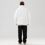 三防棉服冬季新款男士纯色羊羔绒保暖防寒立领棉衣外套M111-P70，男装棉衣，星座610（原A335）