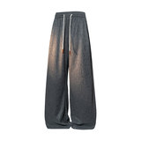 肌理感裤子男2026春季新款阔腿休闲直筒百搭长裤Q29151-特P32，男装休闲裤，星座610（原A335）