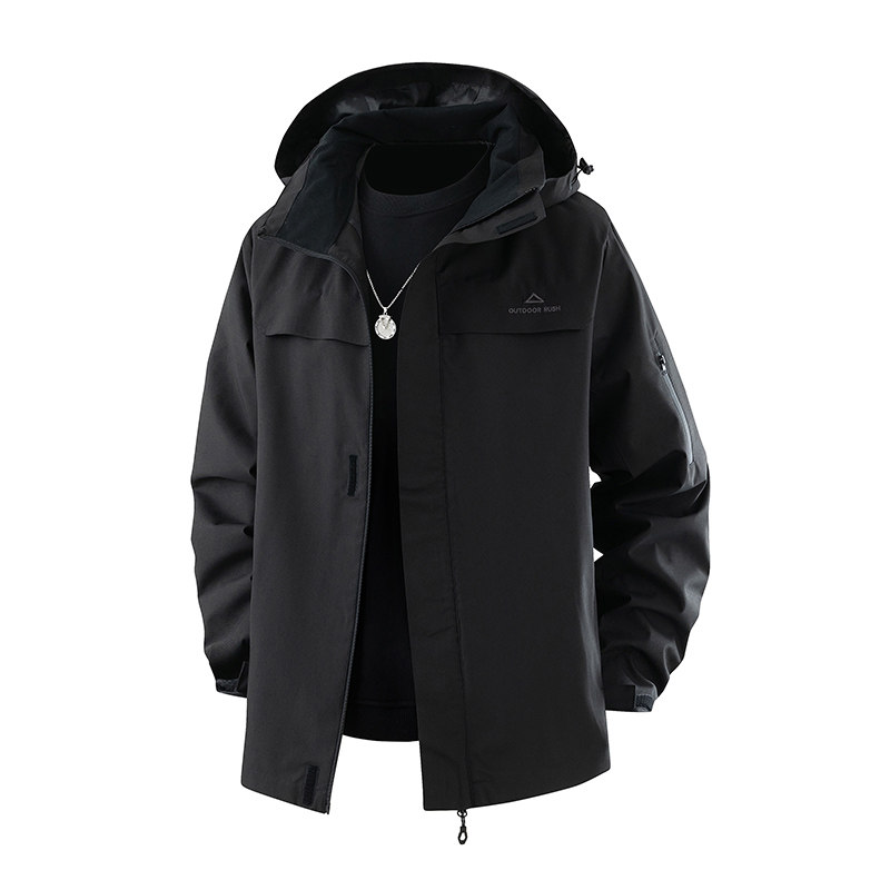 山系冲锋衣男外套2025秋新款户外防风防水登山服夹克Q5573-P68,男装夹克,星座610（原A335）