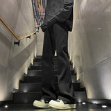 2025年港风秋冬美式ins高街小众百搭休闲百搭微喇牛仔裤K1930-P45，男装牛仔裤，星座610（原A335）