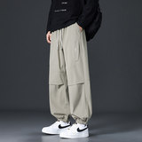 少年束脚裤男士秋季新款美式潮牌宽松百搭运动休闲裤Q29157-特P30，男装休闲裤，星座610（原A335）