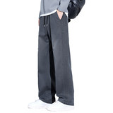 美式复古裤男2025新款秋季宽松直筒阔腿百搭休闲裤潮K3503-特P40，男装休闲裤，星座610（原A335）