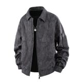 夹克男2025秋季新款休闲宽松防风潮流高级感外套Q5559-P75，男装夹克，星座610（原A335）