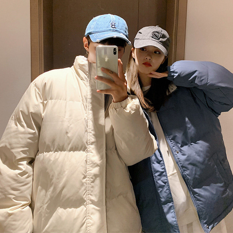 棉衣男冬季加厚棉袄情侣外套韩版潮流宽松潮牌面包棉服MY858-P85图片