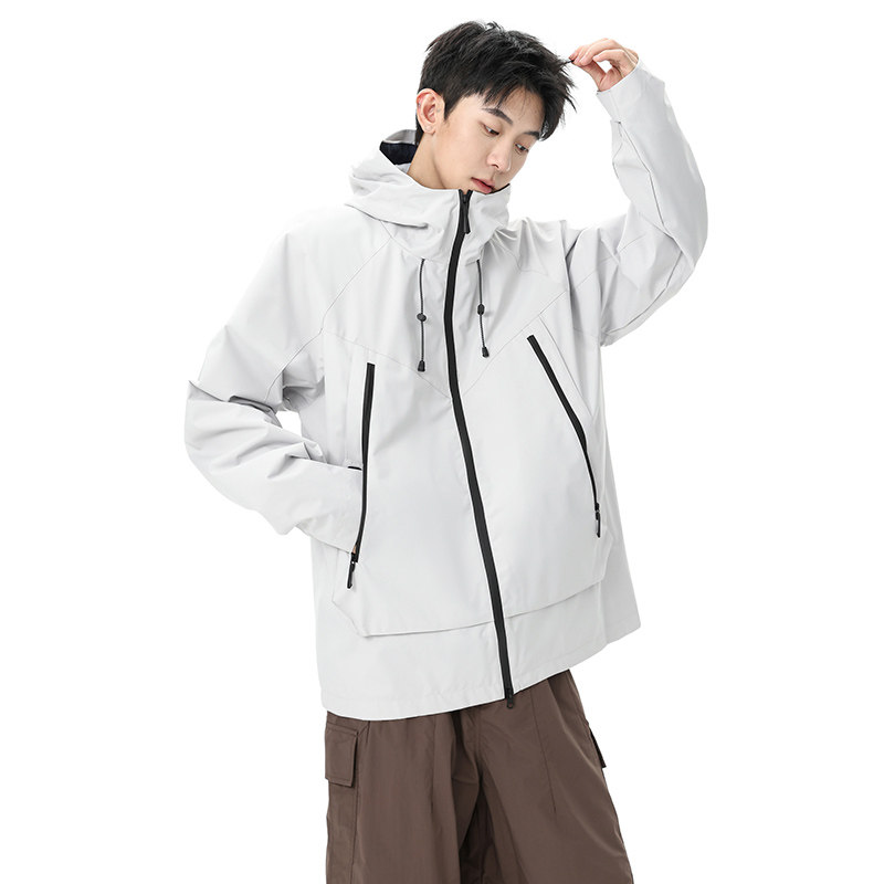 冲锋衣2025新款秋季户外登山服休闲夹克青少年外套Q5575-P65，男装夹克，星座610（原A335）