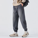 牛仔裤男款秋冬2026新款星空纹束脚裤宽松潮牌休闲裤H602-特P42，男装牛仔裤，星座610（原A335）