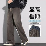美式休闲裤男士2026春季新款潮牌百搭宽松直筒休闲长裤K6678-P52，男装休闲裤，星座610（原A335）
