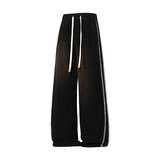 春季新款韩版直筒宽松裤子年男痞帅高街运动百搭休闲Q29171-特P42，男装休闲裤，星座610（原A335）