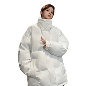 三防面料男女同款冬天潮立领情侣防寒加厚棉服外套袄子M666-P75图片