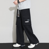 纯棉工装裤子男夏季宽松百搭潮牌直筒阔腿休闲裤K2711-P52，男装工装外套，星座610（原A335）