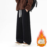 男冬季加绒加厚2026新款男生休闲长裤防寒直筒卫裤JR29186-特P40，男装休闲裤，星座610（原A335）