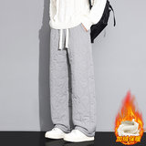 葫芦纹保暖羊羔绒棉裤男冬季加绒加厚防寒款休闲长裤JR29185-P40，男装棉衣，星座610（原A335）