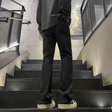 港风秋冬季潮牌美式ins高街小脚弹力修身微喇牛仔裤K1930-P45，男装牛仔裤，星座610（原A335）