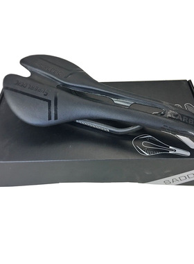 盒装正品！SUPERLOGIC山地公路自行车全碳纤维软皮坐垫鞍座包120g