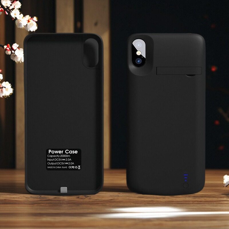 适用苹果XR背夹电池12promax无线11快便携充电宝iphoneX薄电源器