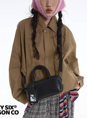 DirtySix /原创 小塔油条包 牛皮 嘭嘭小方包