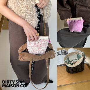 DirtySix pouch 随身小包 收纳化妆包 rahrah