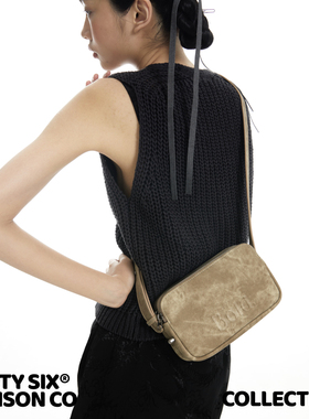 DirtySix /原创 Bold 凸凸包 NewJeans系列 牛皮小方包