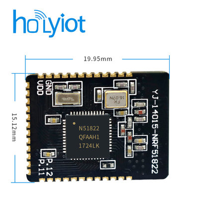 nRF51822模块BLE4.2透传串口蓝牙心率键盘RFID智能防丢器AC芯片