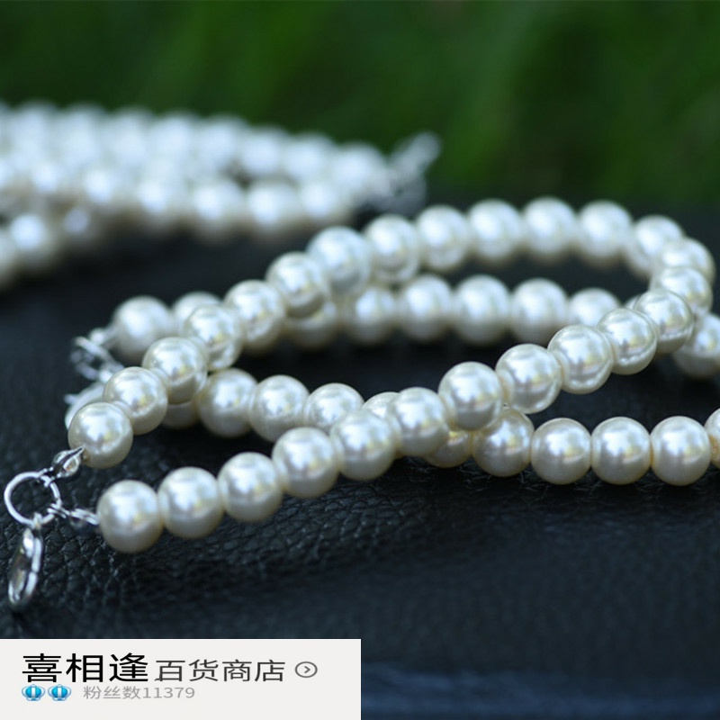 珍珠饰品配件玻璃仿DIY手