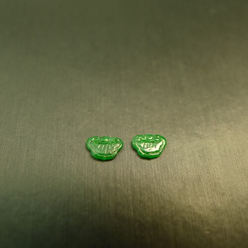 满绿缅甸天然A货翡翠如意头