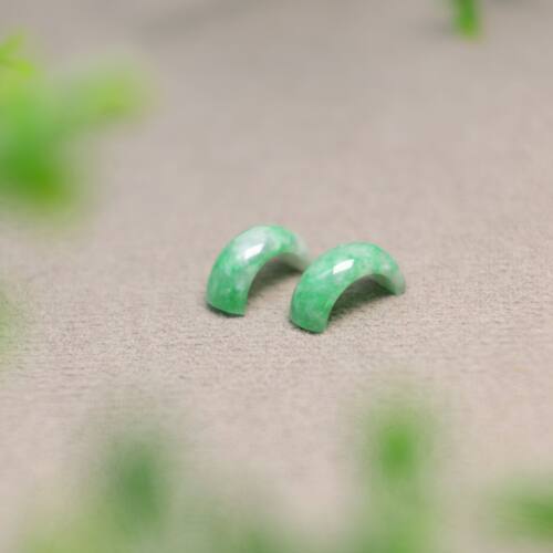 飘阳绿天然A货翡翠半圈半环
