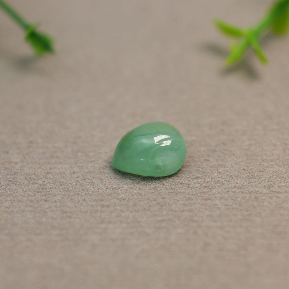 #G432冰种晴水绿天然A货翡翠水滴形珠子  通孔DIY编绳手串配件,珠宝/钻石/翡翠,翡翠裸石/蛋面,淘宝优惠券,粉丝福利购,淘宝优惠卷