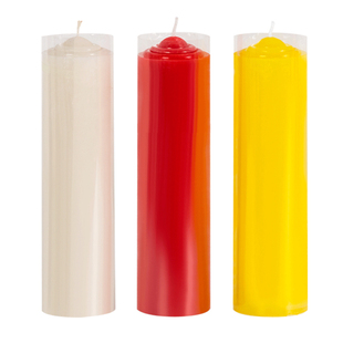 蜡烛家用无烟无味红色白色黄色节日专用大腊烛应急长效供佛祭奠腊
