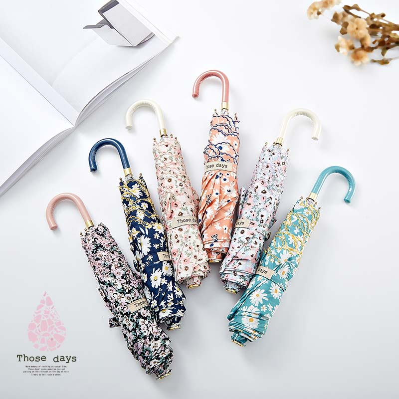 日本thosedays小清新弯柄晴雨伞