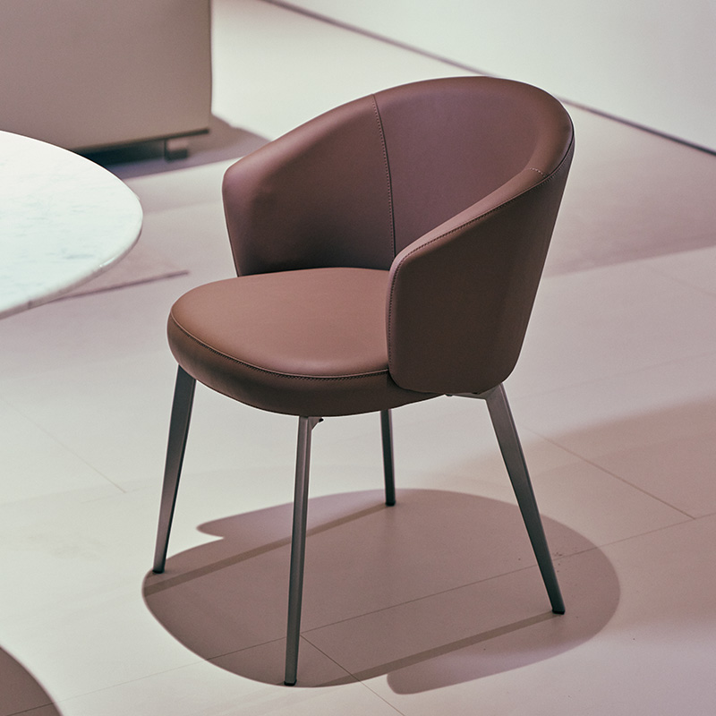 意式极简风格餐椅现代简约餐椅