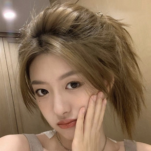 薄荷米棕色染发膏米粽植物纯天然无刺激正品品牌泡泡免漂染发剂女