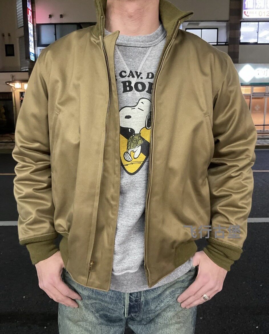 纯原TANK纯色坦克服毛毯夹克棉衣USA拉链康码日单秋冬羊毛里外套