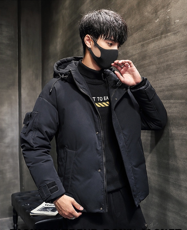 青少年加厚保暖学生羽绒服潮牌