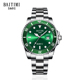 BAITIMI绿水鬼男士 手表男款 全自动机芯表商务休闲防水夜光石英表