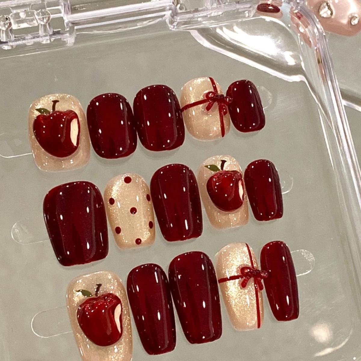 手工高端圣诞穿戴甲送工具包