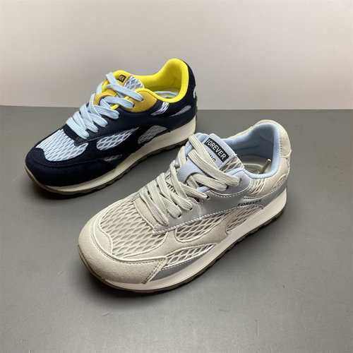 德训鞋时尚系带厚底轻便休闲鞋