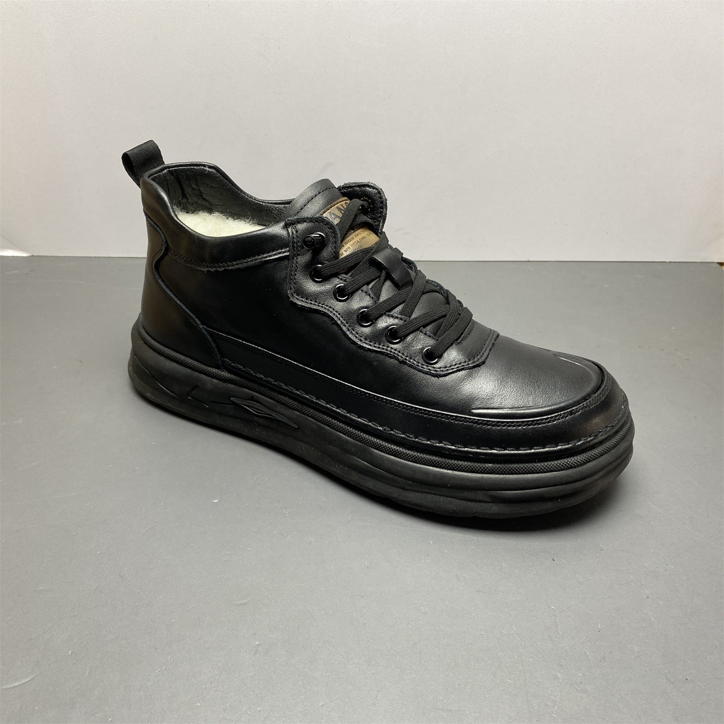 断码真皮男鞋2025年新款男冬款头层牛皮圆头平底羊毛保暖休闲皮鞋,流行男鞋,休闲皮鞋,淘宝优惠券,粉丝福利购,淘宝优惠卷