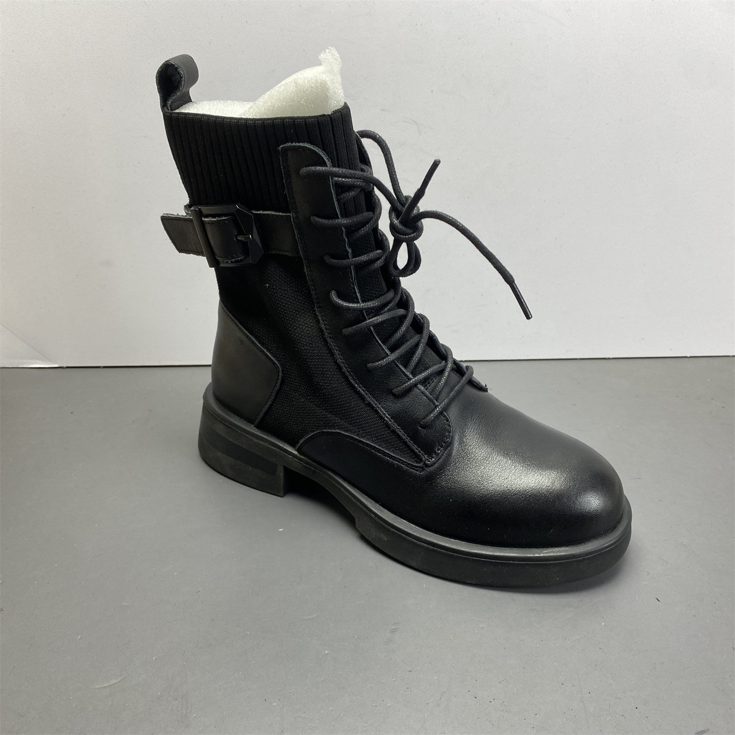 品牌断码真皮靴子女2025新款冬款牛皮短靴英伦风圆头低跟马丁靴女,女鞋,马丁靴,淘宝优惠券,粉丝福利购,淘宝优惠卷